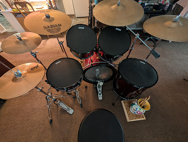 Dark Symphony Drum set.